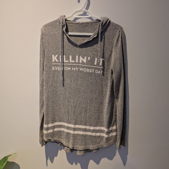 Grey long sleeve sweatshirt - Picture 1 of 1